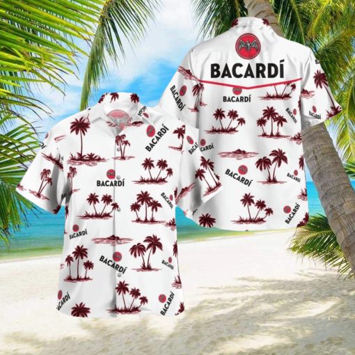 Tropical Bacardi Rum 3D Hawaiian Shirt And Short Combo For Men And Women