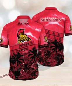 Tropicaltime Aloha Shirt – Ottawa Senators NHL Hawaiian Look