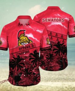 Tropicaltime Aloha Shirt – Ottawa Senators NHL Hawaiian Look