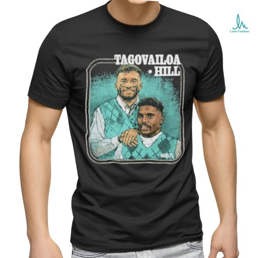 Tua Tagovailoa and Tyreek Hill Miami Dolphins Step Brothers Shirt