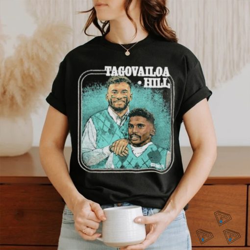 Tua Tagovailoa and Tyreek Hill Miami Dolphins Step Brothers Shirt