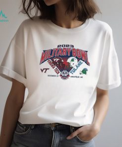 Tulane Green Wave Vs Virginia Tech 2023 Military Bowl Head To Head Unisex T Shirt