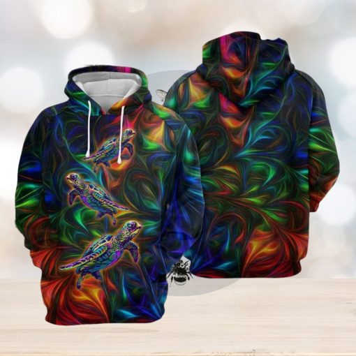 Turtle 3D Printed Hoodie Ver 6