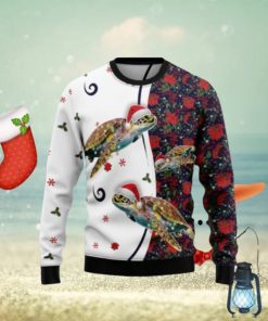 Turtle Christmas Light Ugly Christmas Sweaters Special Gift For Men Women