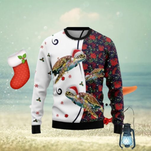 Turtle Christmas Light Ugly Christmas Sweaters Special Gift For Men Women