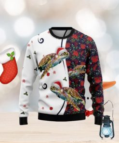 Turtle Christmas Light Ugly Christmas Sweaters Special Gift For Men Women