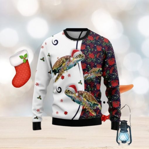 Turtle Christmas Light Ugly Christmas Sweaters Special Gift For Men Women