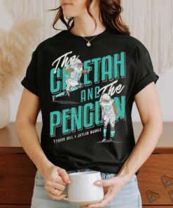 Tyreek Hill and Jaylen Waddle Miami Cheetah and Penguin Miami Dolphins NFL shirt