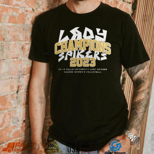UAAP Champions 2023 De la salle university lady spikers UAAP 85 Women’s volleyball shirt