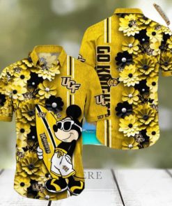UCF Knights Hawaiian Shirt Mickey Love Surfing Trending Summer Gift