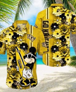 UCF Knights Hawaiian Shirt Mickey Love Surfing Trending Summer Gift