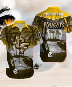 UCF Knights NCAA Best Custom Name Hawaiian Shirt Beach For Men Women Gift For Fans