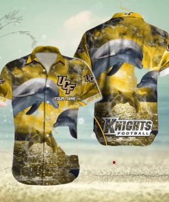 UCF Knights NCAA Handmade Custom Name Hawaiian Shirt Beach For Men Women Gift For Fans