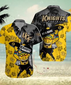 UCF Knights NCAA High Quality Custom Name Hawaiian Shirt Beach For Men Women Gift For Fans
