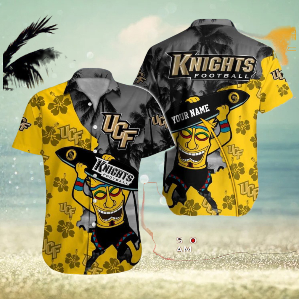 UCF Knights NCAA High Quality Custom Name Hawaiian Shirt Beach For Men Women Gift For Fans UCF Knights NCAA High Quality Custom Name Hawaiian Shirt Beach For Men Women Gift For Fans