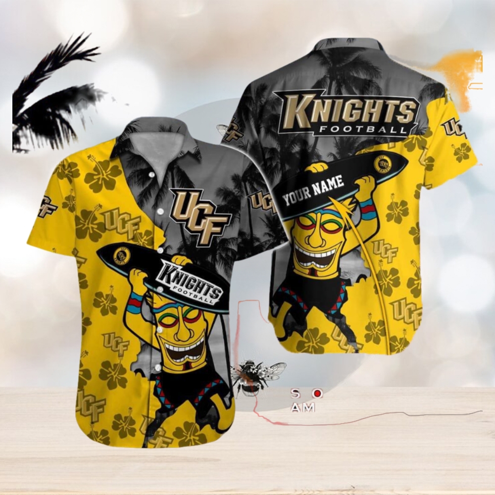 UCF Knights NCAA High Quality Custom Name Hawaiian Shirt Beach For Men Women Gift For Fans UCF Knights NCAA High Quality Custom Name Hawaiian Shirt Beach For Men Women Gift For Fans