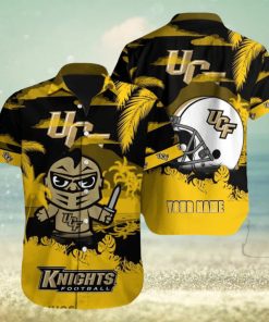 UCF Knights NCAA Stylish Custom Name Hawaiian Shirt Beach For Men Women Gift For Fans