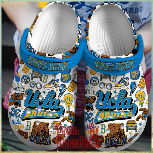 UCLA Bruins Mighty Bruins World Crocs Shoes