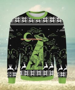 UFO Holographic Ugly 3D Sweater