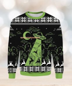 UFO Holographic Ugly 3D Sweater