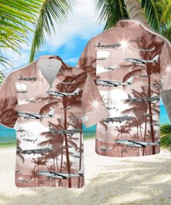 US Air Force Boeing B 47 Stratojet Hawaiian Shirt Summner Vacation Shirt