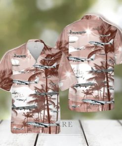 US Air Force Boeing B 47 Stratojet Hawaiian Shirt Summner Vacation Shirt