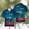 SAS Scandinavian Airlines Airbus A320N SE ROY Aloha Short Sleeve 3D Printed Hawaiian Shirt For Men And Women