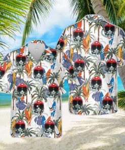 US Air Force The Fabulous Thunderbirds Helmet Hawaiian Shirt