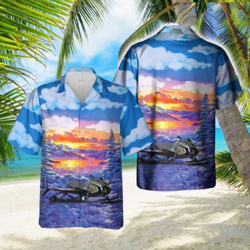 US Arctic Cat Snowmobiles Blast XR Hawaiian Shirt