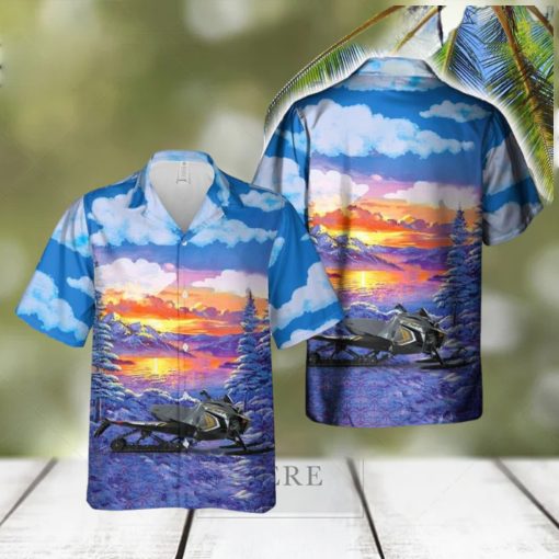 US Arctic Cat Snowmobiles Blast XR Hawaiian Shirt