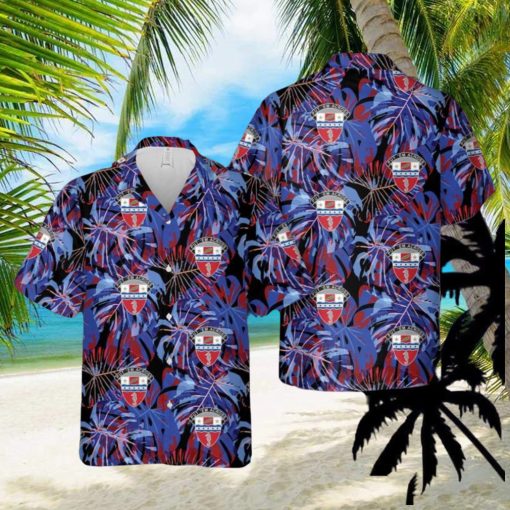 US Army 1st Engineer Brigade DUI Summer Beach Gift 3D Hawaiian Shirt