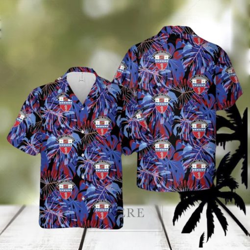 US Army 1st Engineer Brigade DUI Summer Beach Gift 3D Hawaiian Shirt