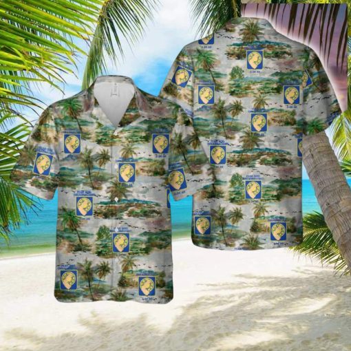 US Army 2 34 Armor Regiment Hawaiian Shirt