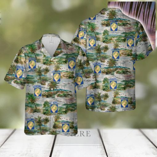 US Army 2 34 Armor Regiment Hawaiian Shirt