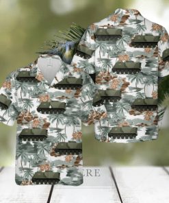 US Army Armored Personnel Carrier M113A12E HOTROD Hawaiian Shirt