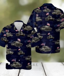 US Army M60A1 Tank July 4th Aloha Hawaiian Shirt Men And Women Summer Vacation Shirt Beach Lover Gift