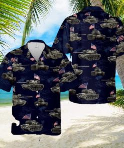 US Army M60A1 Tank July 4th Aloha Hawaiian Shirt Men And Women Summer Vacation Shirt Beach Lover Gift