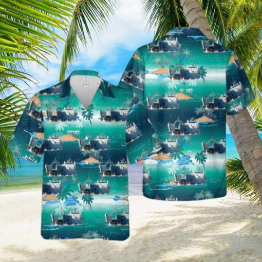 US Army USAV General Frank S. Besson Jr. (LSV 1) Of 7th Transportation Brigade (United States) Hawaiian Shirt 3D Printed Aloha Summer Shirt