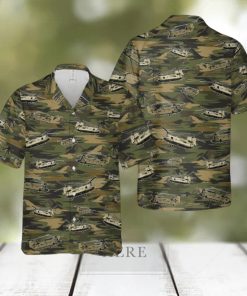 US Boeing CH 47 Chinook Hawaiian Shirt