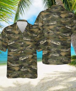 US Boeing CH 47 Chinook Hawaiian Shirt