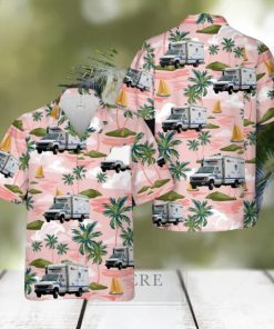 US Capitol Police Ford E Series Truck Hawaiian Shirt