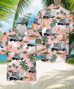 US Capitol Police Ford E Series Truck Hawaiian Shirt