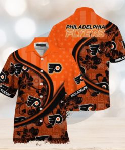 US Flag Special Philadelphia Flyers NHL Hawaiian Summer Shirt