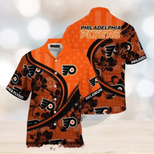 US Flag Special Philadelphia Flyers NHL Hawaiian Summer Shirt