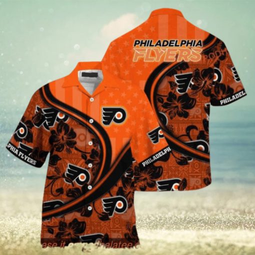 US Flag Special Philadelphia Flyers NHL Hawaiian Summer Shirt