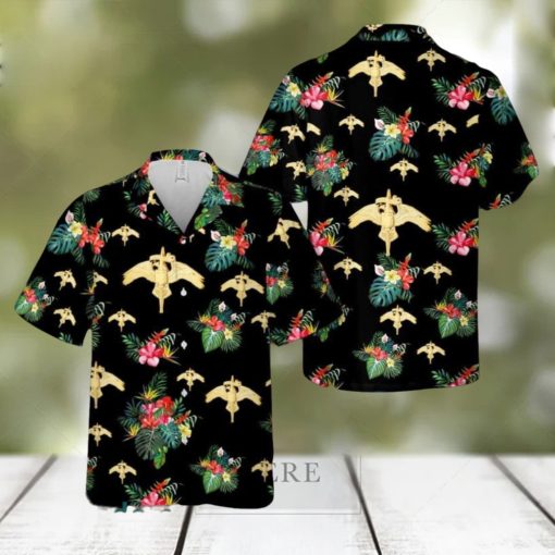 US Marine Corps Marine Special Operator Insignia Hawaiian Shirt Summner Vacation Shirt