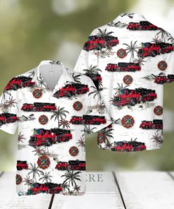 US Mount Dora Fire Department Hawaiian Shirt Beach Lover Gift