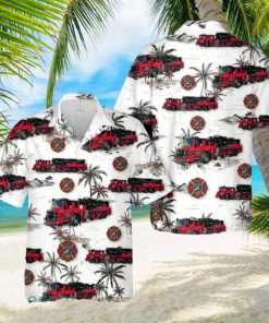 US Mount Dora Fire Department Hawaiian Shirt Beach Lover Gift