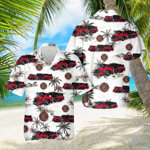 US Mount Dora Fire Department Hawaiian Shirt Beach Lover Gift