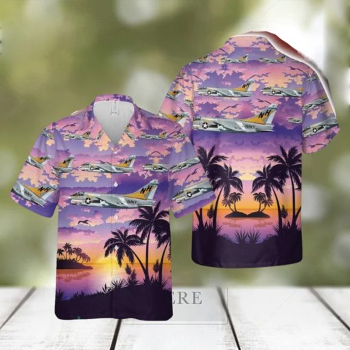 US Navy A7E Corsair II Of VA 192 Golden Dragons Hawaiian Shirt Beach Lover Gift